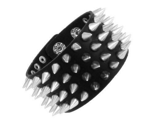 Браслет Шипы 4 ряда 