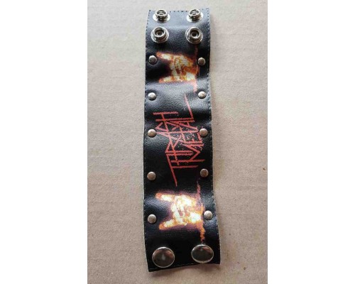Браслет к/з Thrash Metal 1
