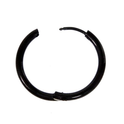 Серьга чёрная 