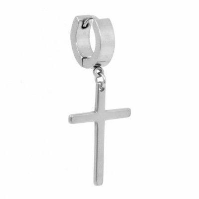 Серьга с крестом 2