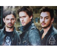 Плакат 30 Seconds to Mars 1