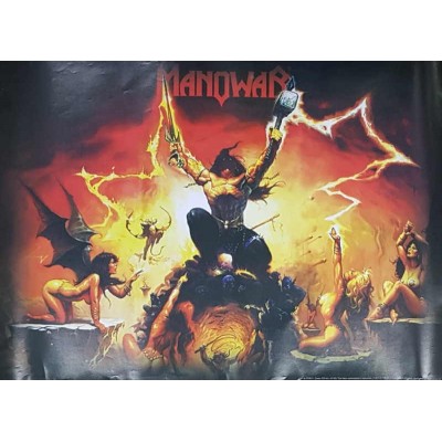 Плакат Manowar 1
