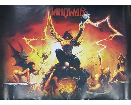 Плакат Manowar 1