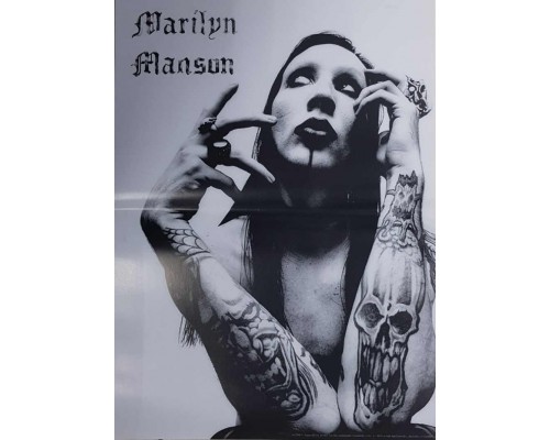 Плакат Marilyn Manson 2