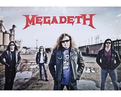 Плакат Megadeth 1