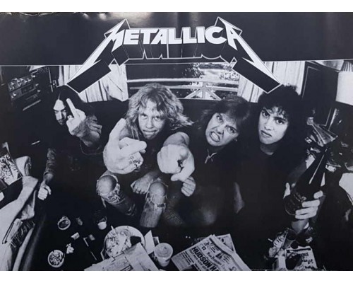 Плакат Metallica 3