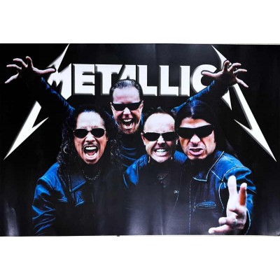 Плакат Metallica 3