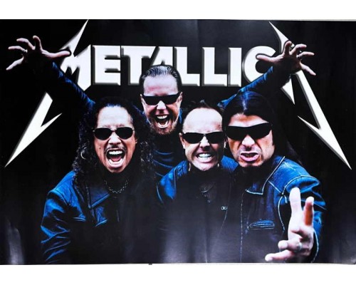 Плакат Metallica 3