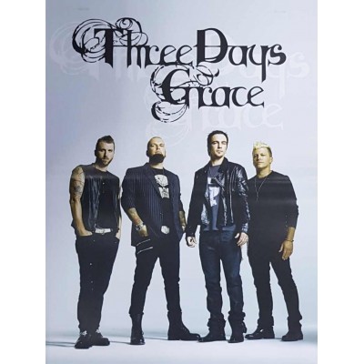 Плакат Three Days Grace 2
