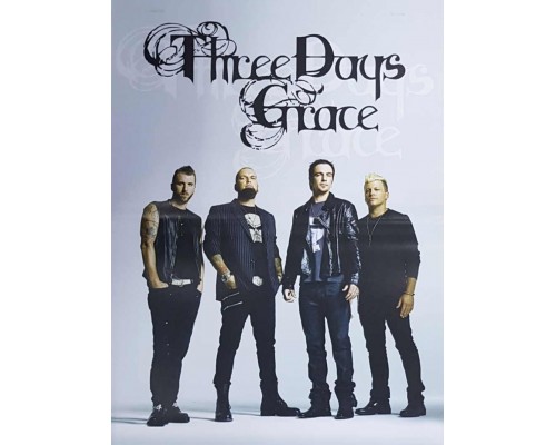 Плакат Three Days Grace 2