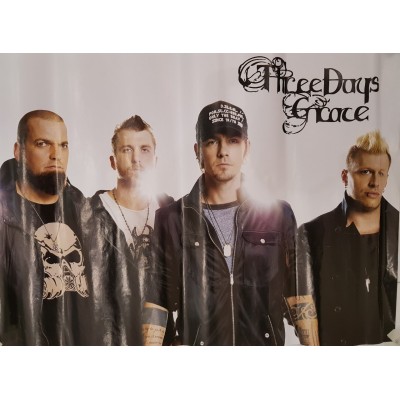 Плакат Three Days Grace 1