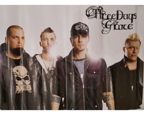 Плакат Three Days Grace 1