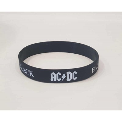 Браслет силиконовый AC/DC 3