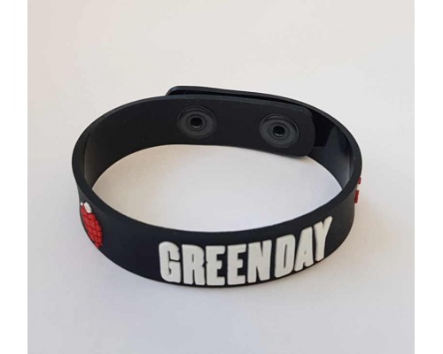 Браслет силиконовый Green Day 2