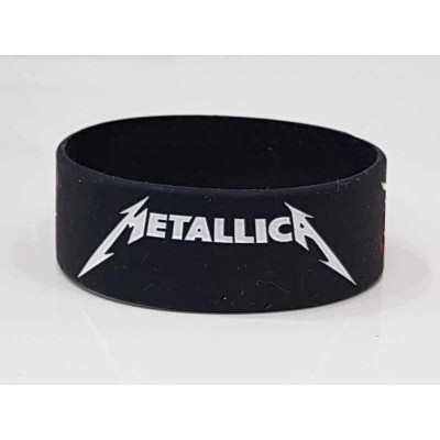 Браслет силиконовый Metallica 3