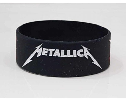 Браслет силиконовый Metallica 3