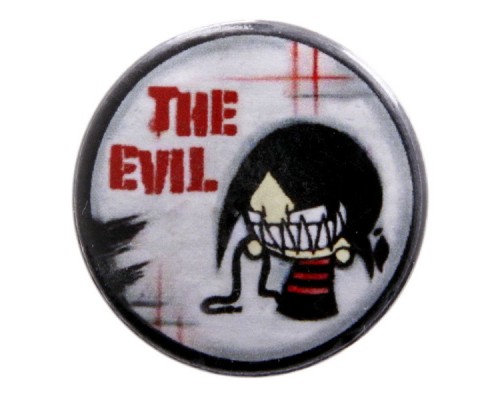 Значок Девочка The Evil