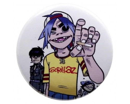 Значок Gorillaz 3