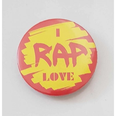 Значок I Love Rap 1