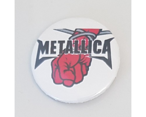 Значок Metallica 8