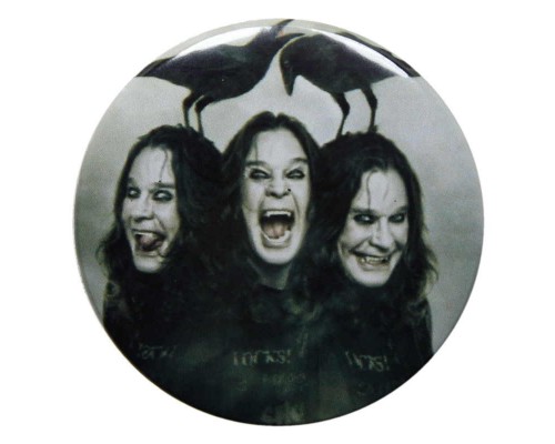 Значок Ozzy Osbourne 3