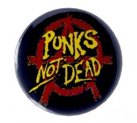 Значок Punks not Dead 4