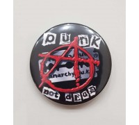 Значок Punks not dead 1