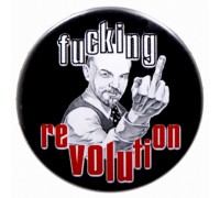 Значок Fucking Revolution 