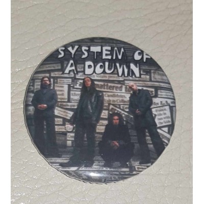 Значок System of a Down 3