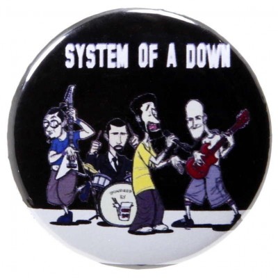 Значок System of a Down 14