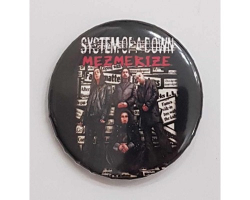 Значок System of a Down 16