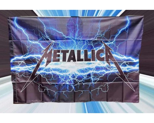 Флаг Metallica 1