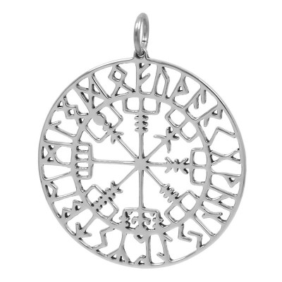 Кулон Рунный Круг Вегвизир