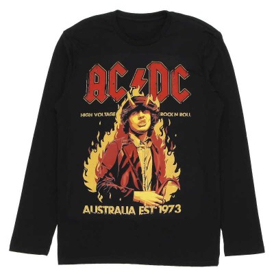 Футболка с длинным рукавом AC/DC dr1