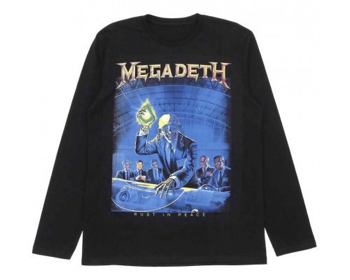 Футболка с длинным рукавом Megadeth dr1