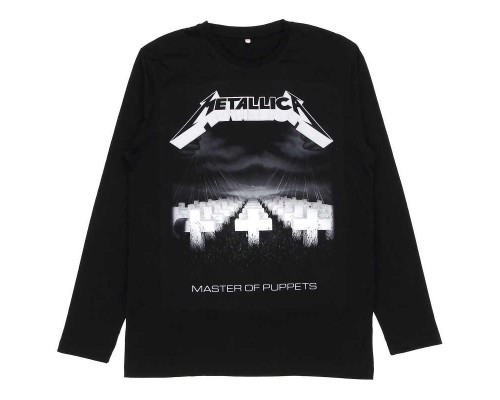 Футболка с длинным рукавом Metallica dr1
