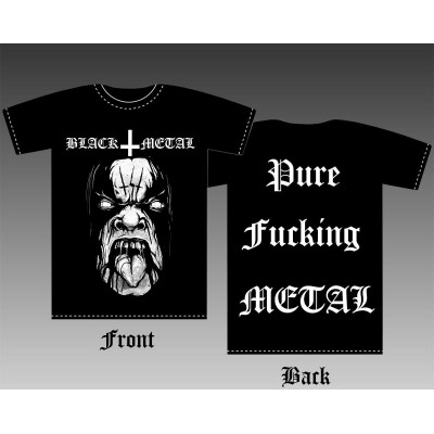 Футболка Black Metal k1