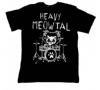 Футболка Heavy Meowtal k1