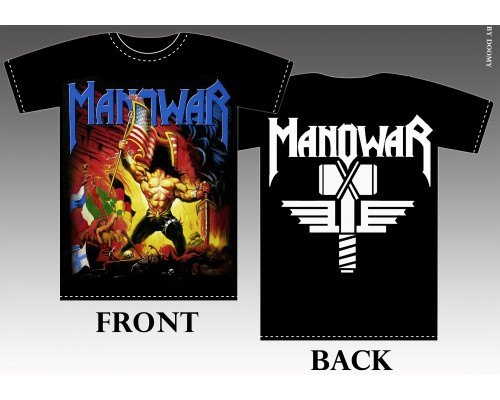 Футболка Manowar k1