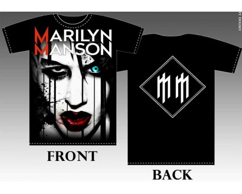 Футболка Marilyn Manson k6