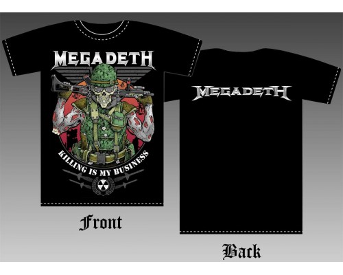 Футболка Megadeth k6  Футболка Megadeth k6