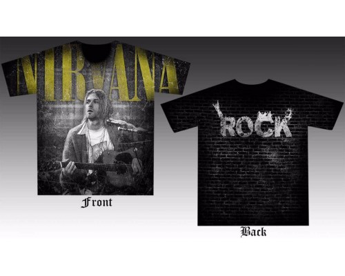 Футболка Тотальная Nirvana kt10