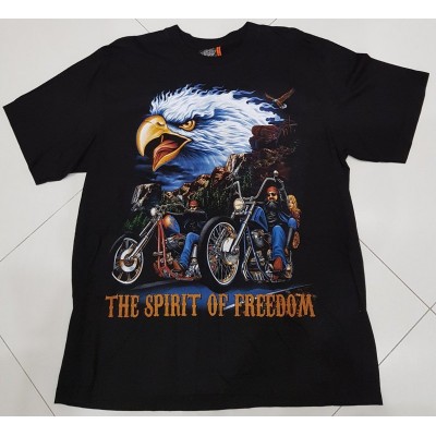 Футболка Орел и байкеры k1