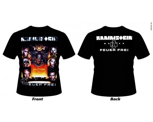 Футболка Rammstein k9