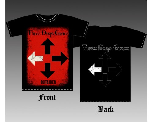 Футболка Three Days Grace k4