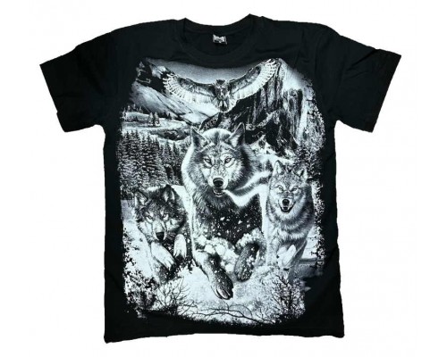 Футболка Волк  k22