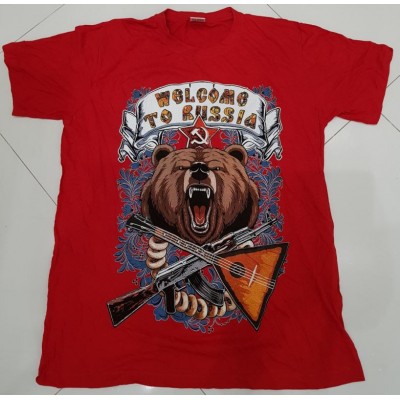 Футболка Welcome to Russia k1