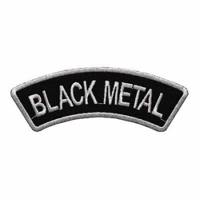 Нашивка Black Metal 2