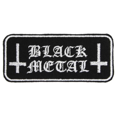 Нашивка Black Metal 1