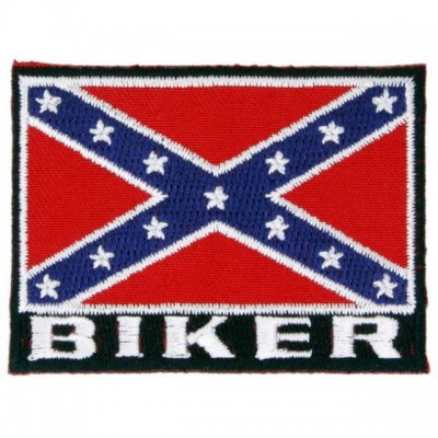 Нашивка Флаг Конфедерации Biker tv1